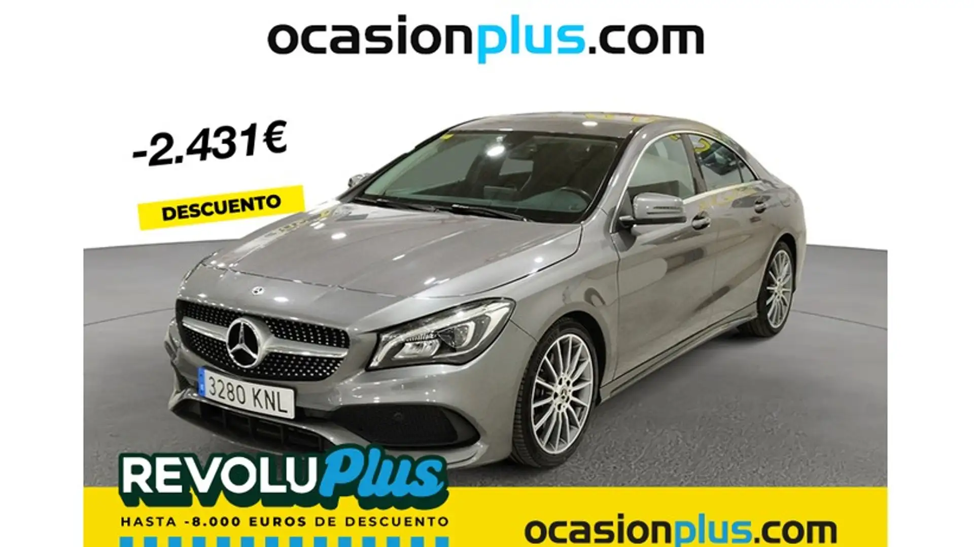 Mercedes-Benz CLA 220 220d 7G-DCT Gris - 1
