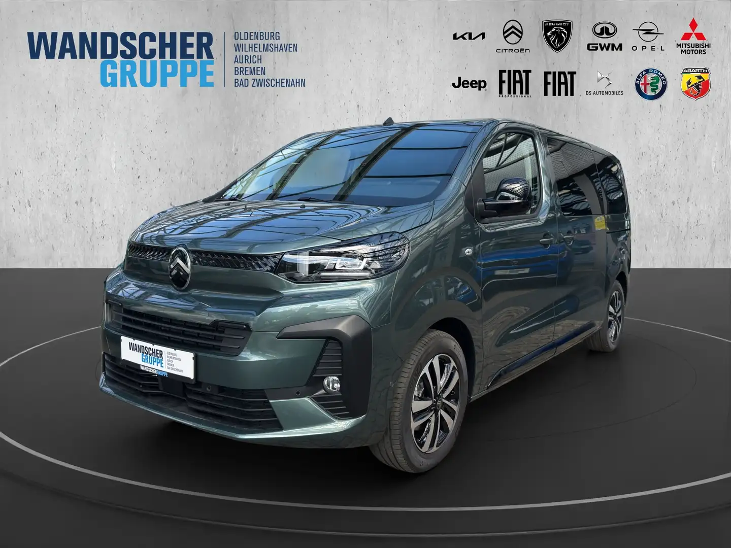 Citroen Spacetourer Plus M HDi 180 M 8- Sitzer Grün - 1