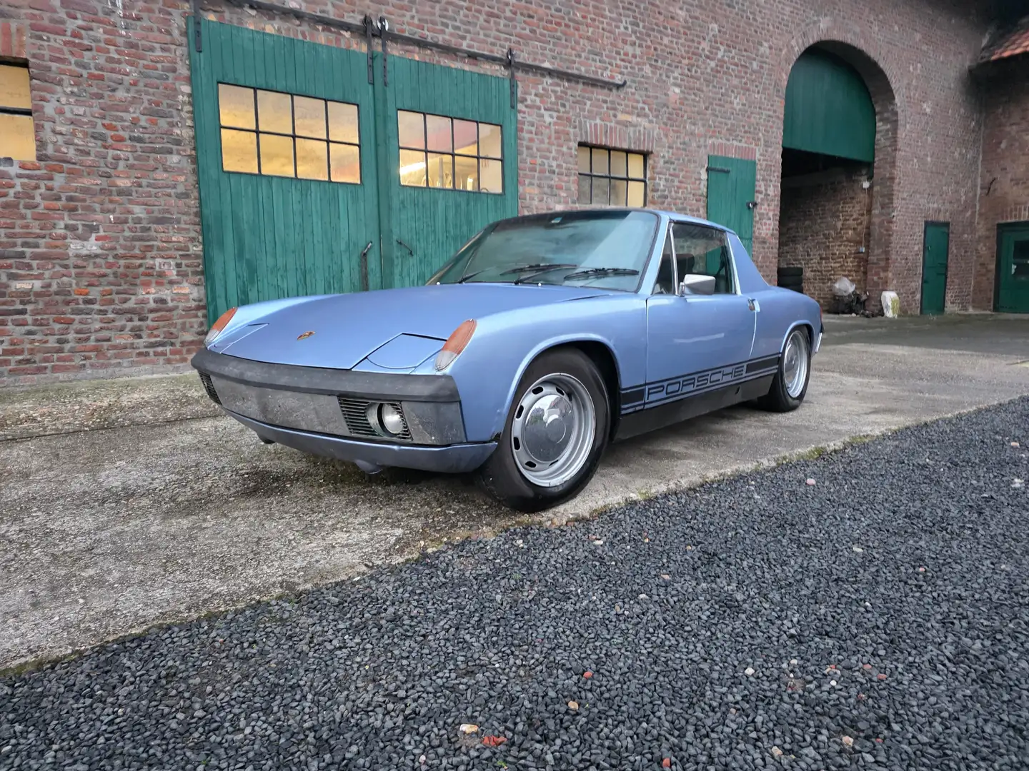 Porsche 914 914 Targa 1,7 Restaurationsobjekt Blau - 2