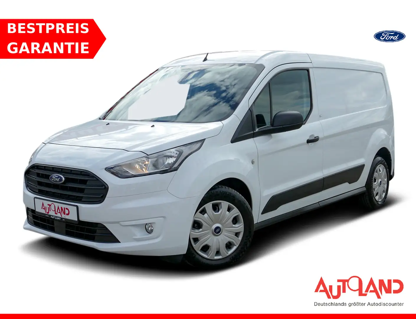 Ford Transit Connect 1.0 EB Kasten beheizb. Frontscheib Blanc - 1