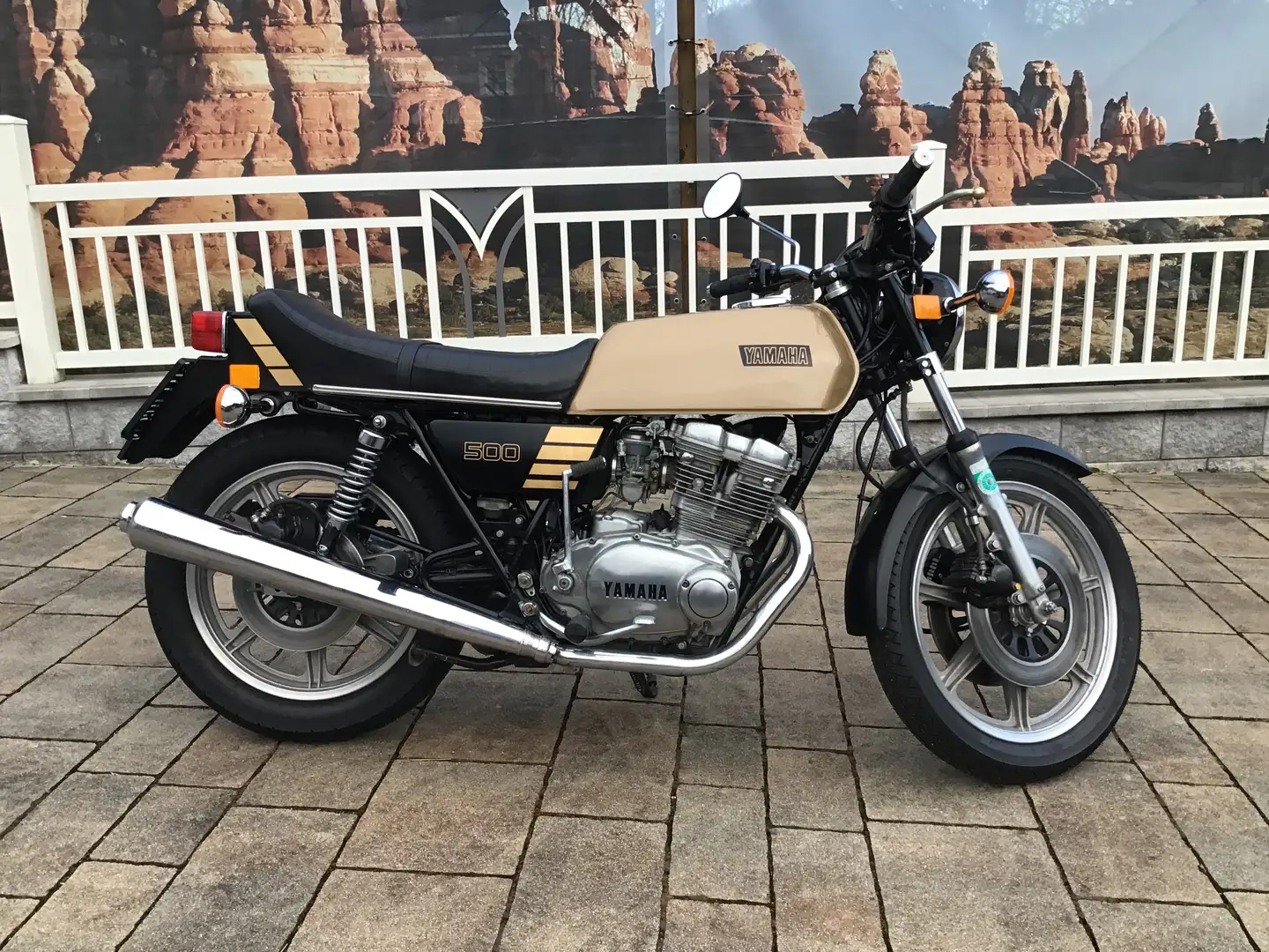 Yamaha XS 500 Gold - 1