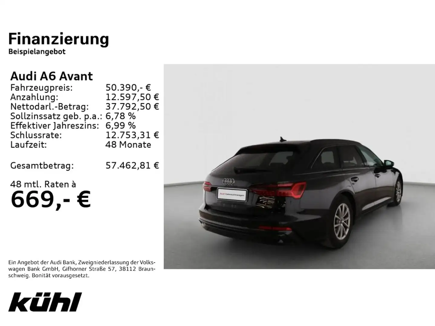 Audi A6 40 TDI Q S tronic advanced LED/ACC/Kame Noir - 2
