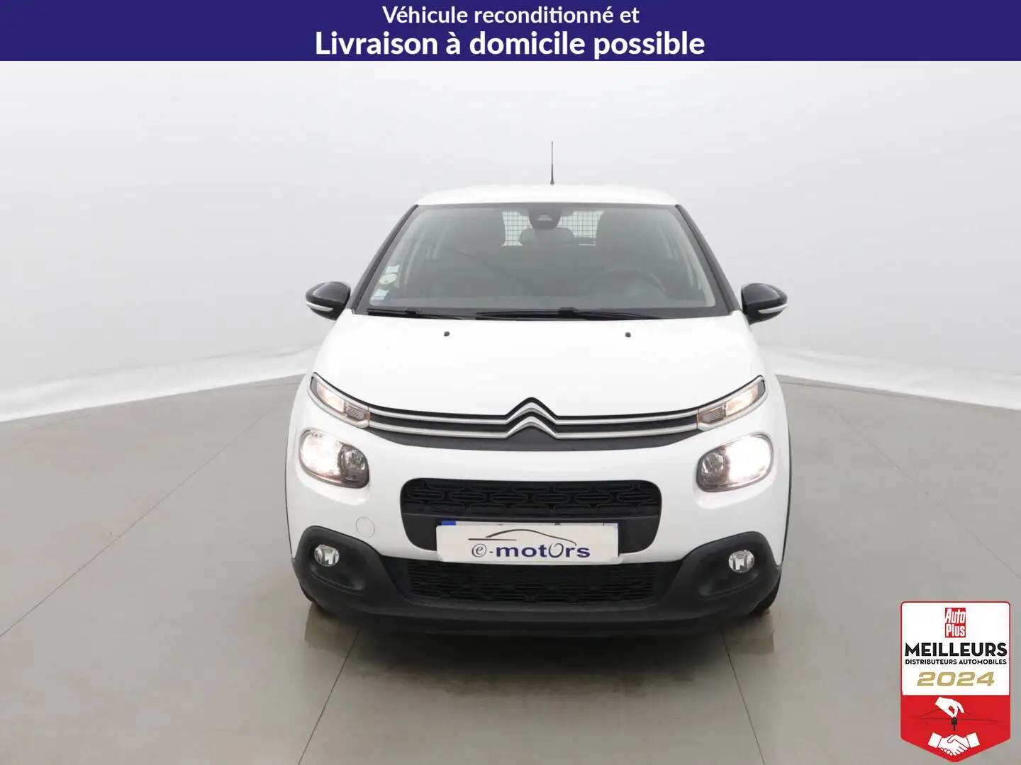 Citroen C3 C3 Société BlueHDI 100 Feel NAV +PDC AR Белый - 2