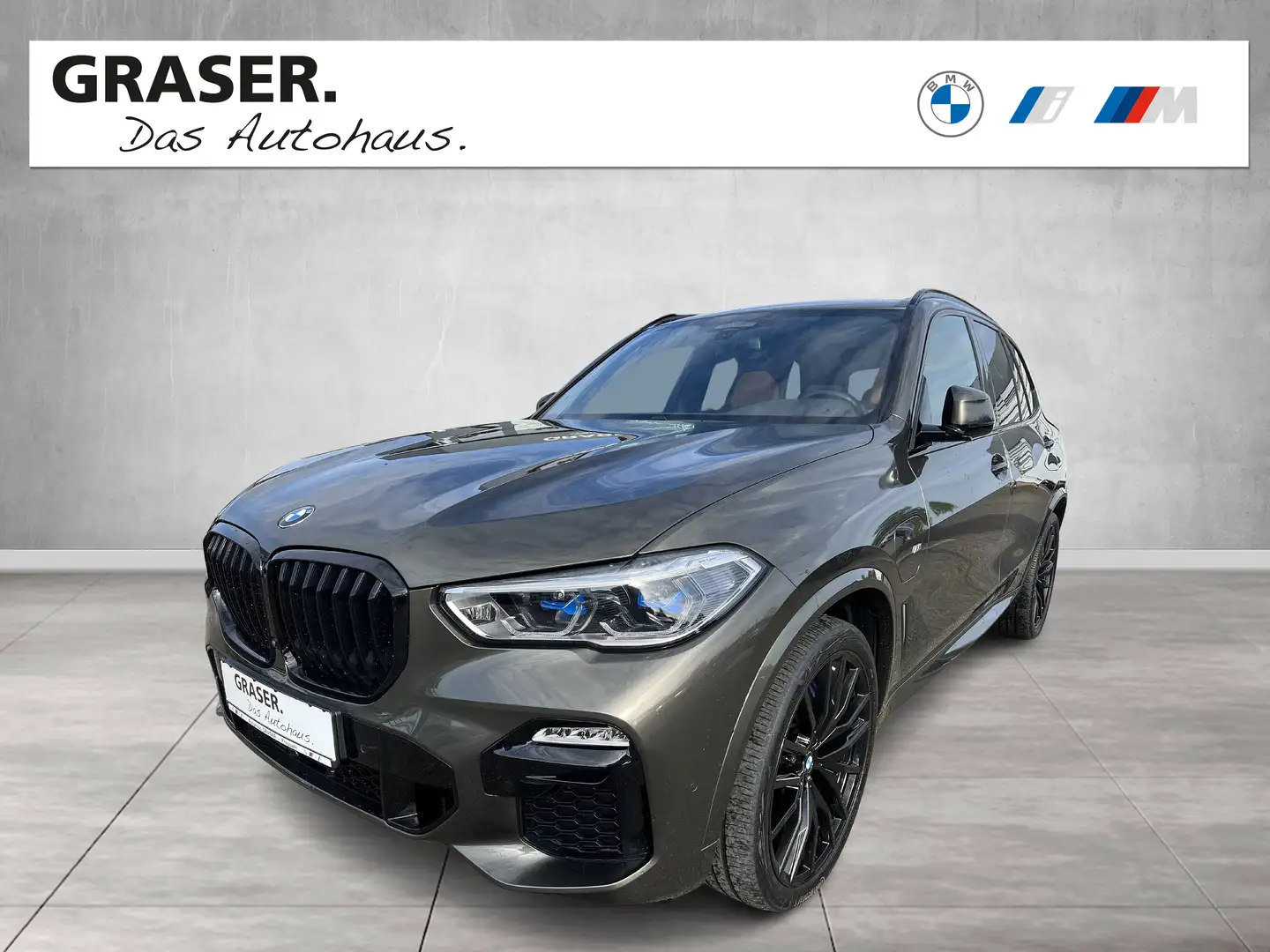 BMW X5 xDrive45e M Sportpaket Head-Up DAB WLAN RFK Grün - 1