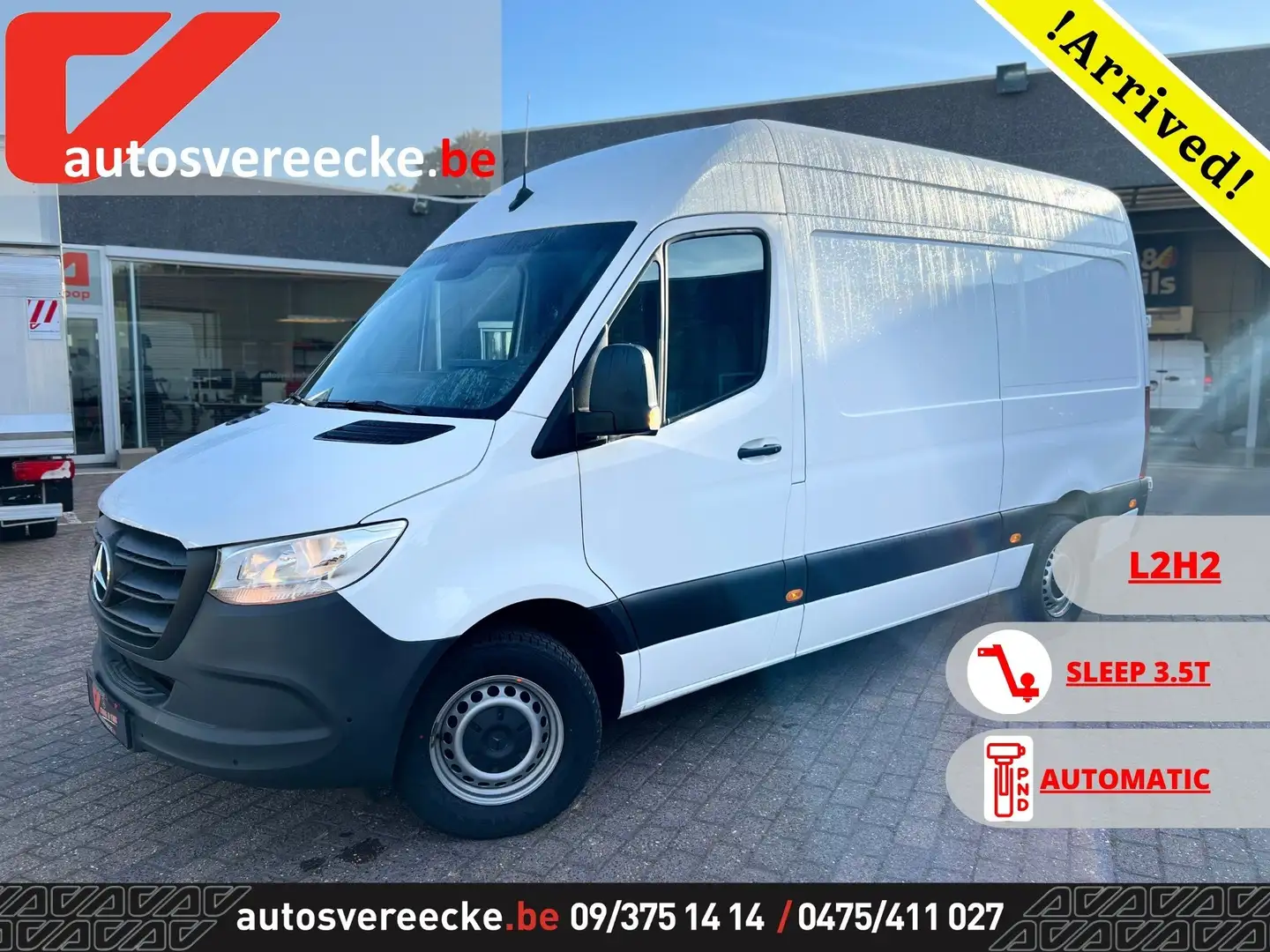 Mercedes-Benz Sprinter 317 L2H2 (37.000€ex) TREKH 3.5T | CAMERA Wit - 1
