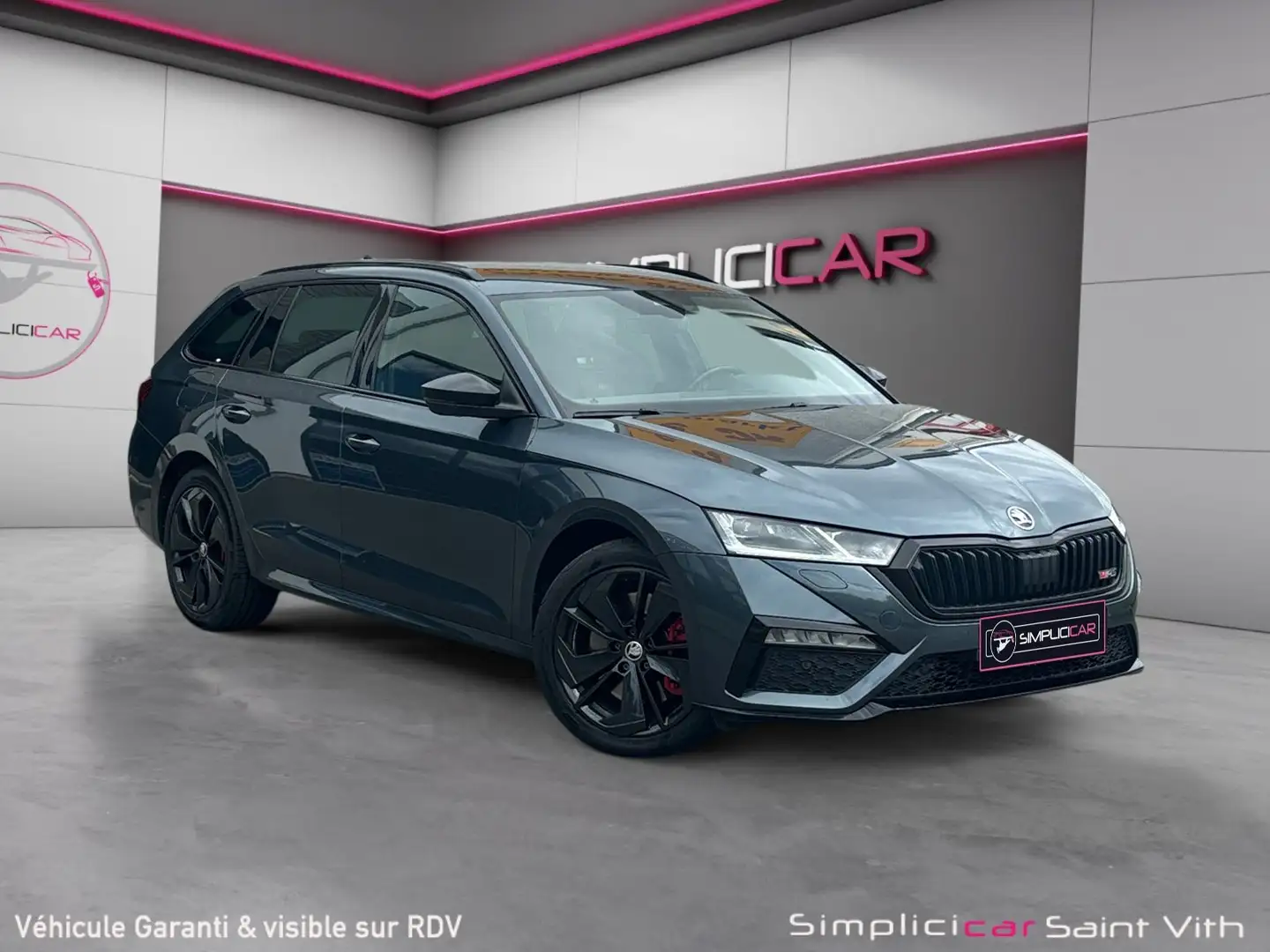 Skoda Octavia VRS Gris - 2