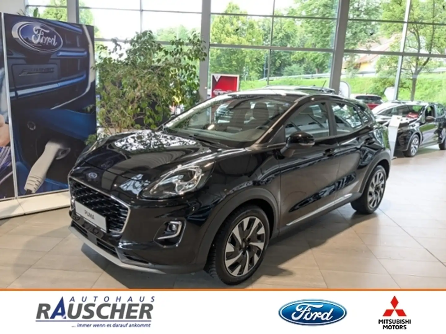 Ford Puma 1.0l MHEV 92 kW Titanium Schwarz - 1