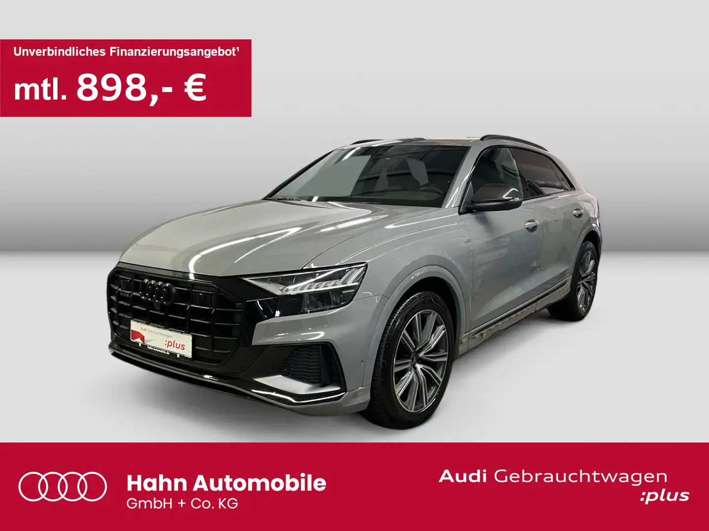 Audi Q8 50 TDI quattro competition plus HD Matrix B&O Grau - 1