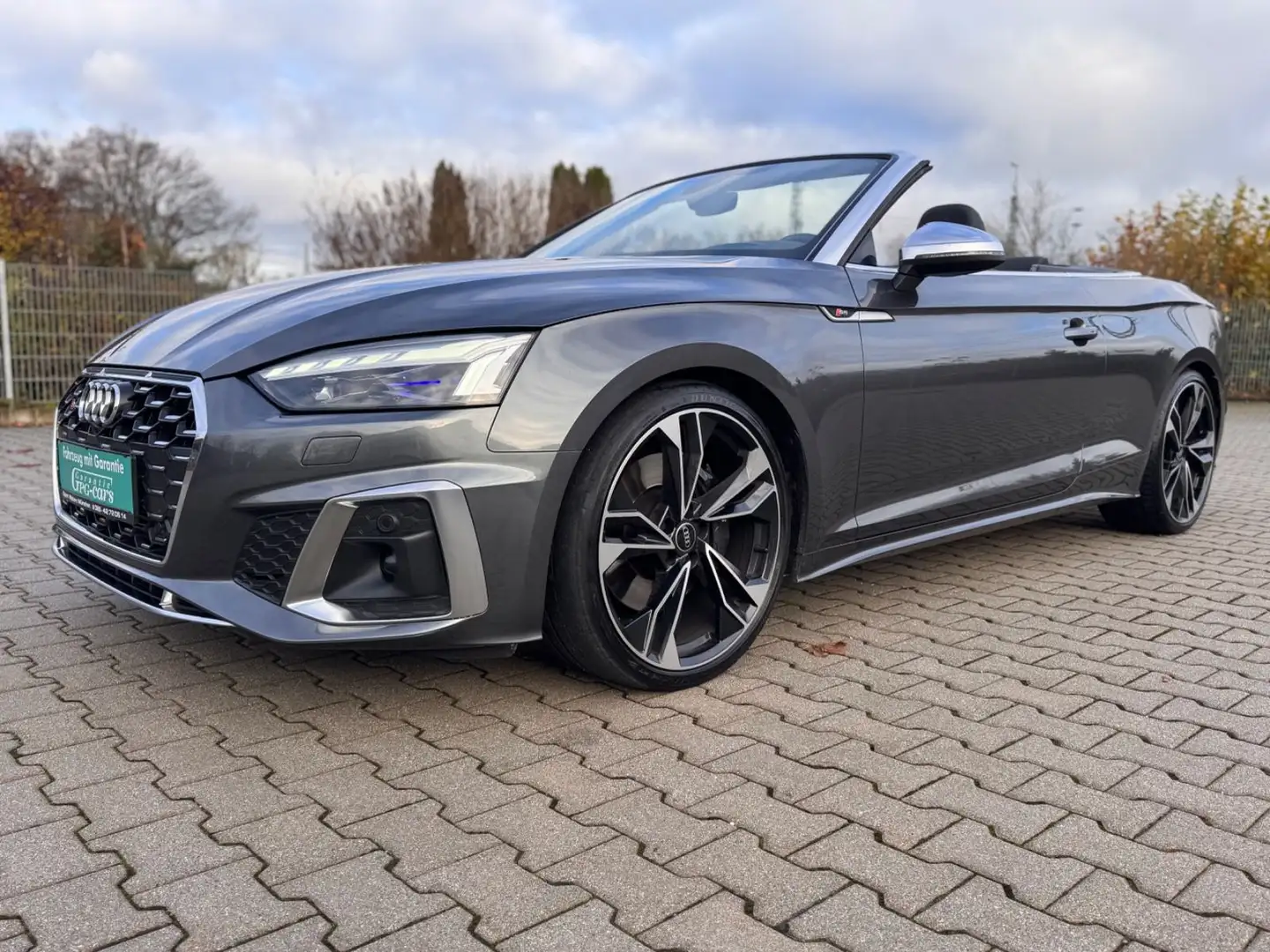 Audi S5 Cabriolet LASER ACC B&O HUD AHK 20Zoll Grau - 1