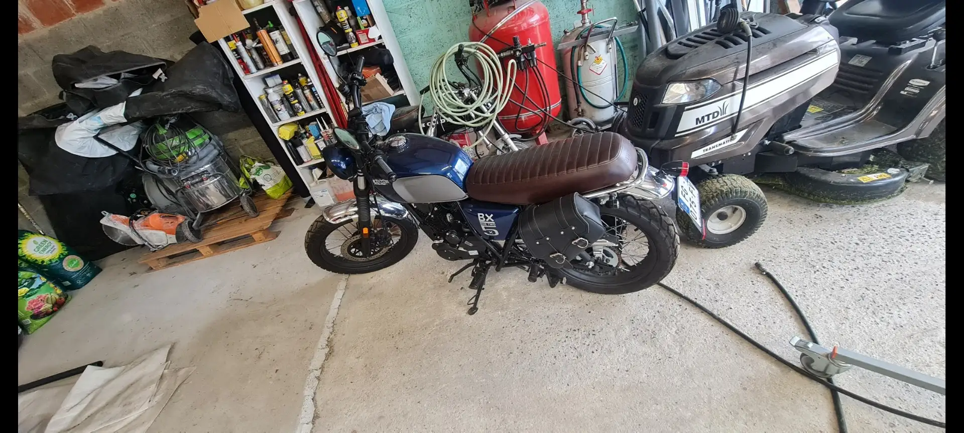 Brixton Cromwell 125 Bleu - 1