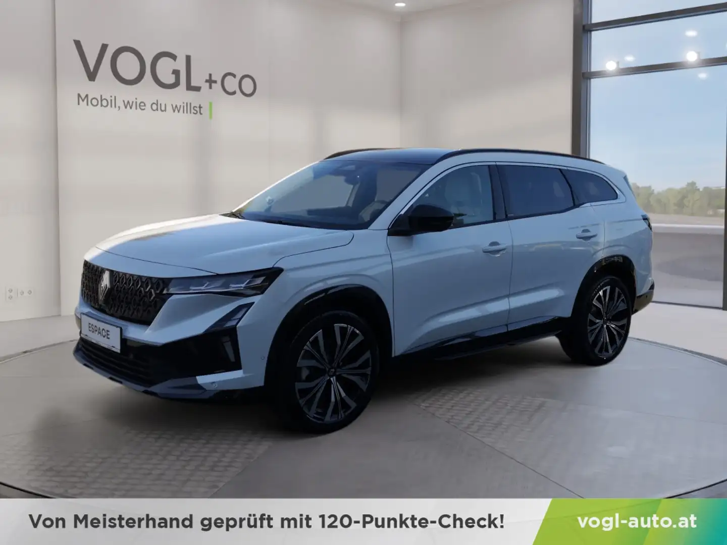 Renault Espace Full Hybrid E-Tech 200 7-Sitzer Weiß - 1