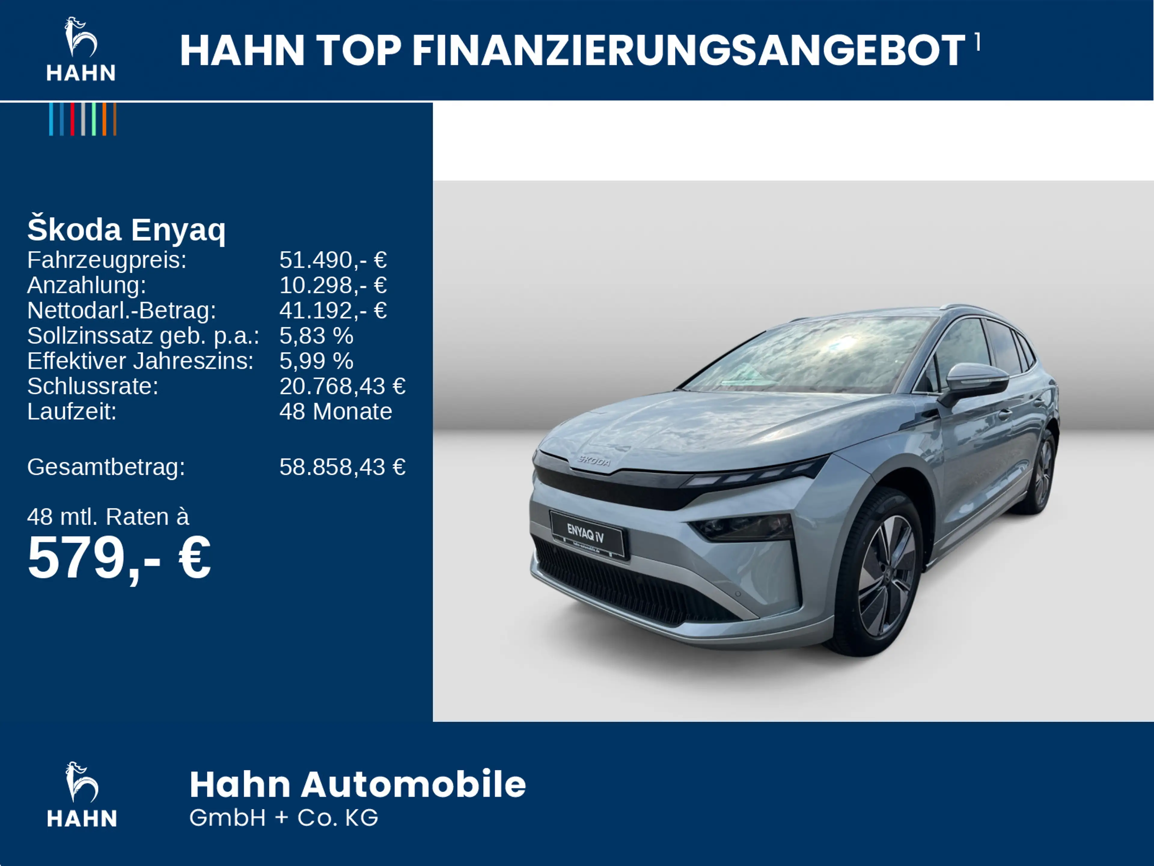 Skoda Enyaq Selection 85 PLUS Navi AHK Matrix el.Sitz — photo 2