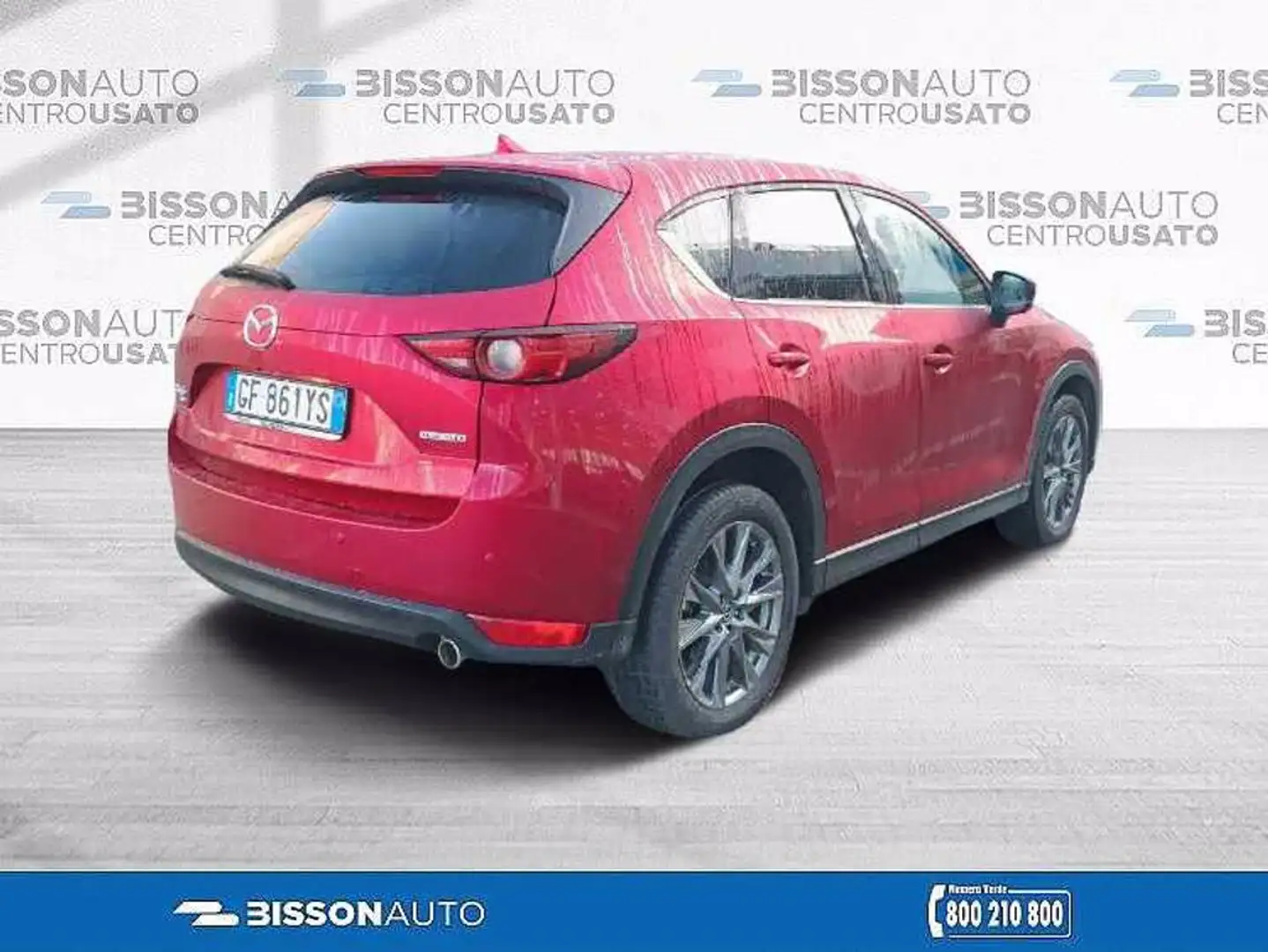 Mazda CX-5 2.2 Signature awd 184cv auto my21 Červená - 2