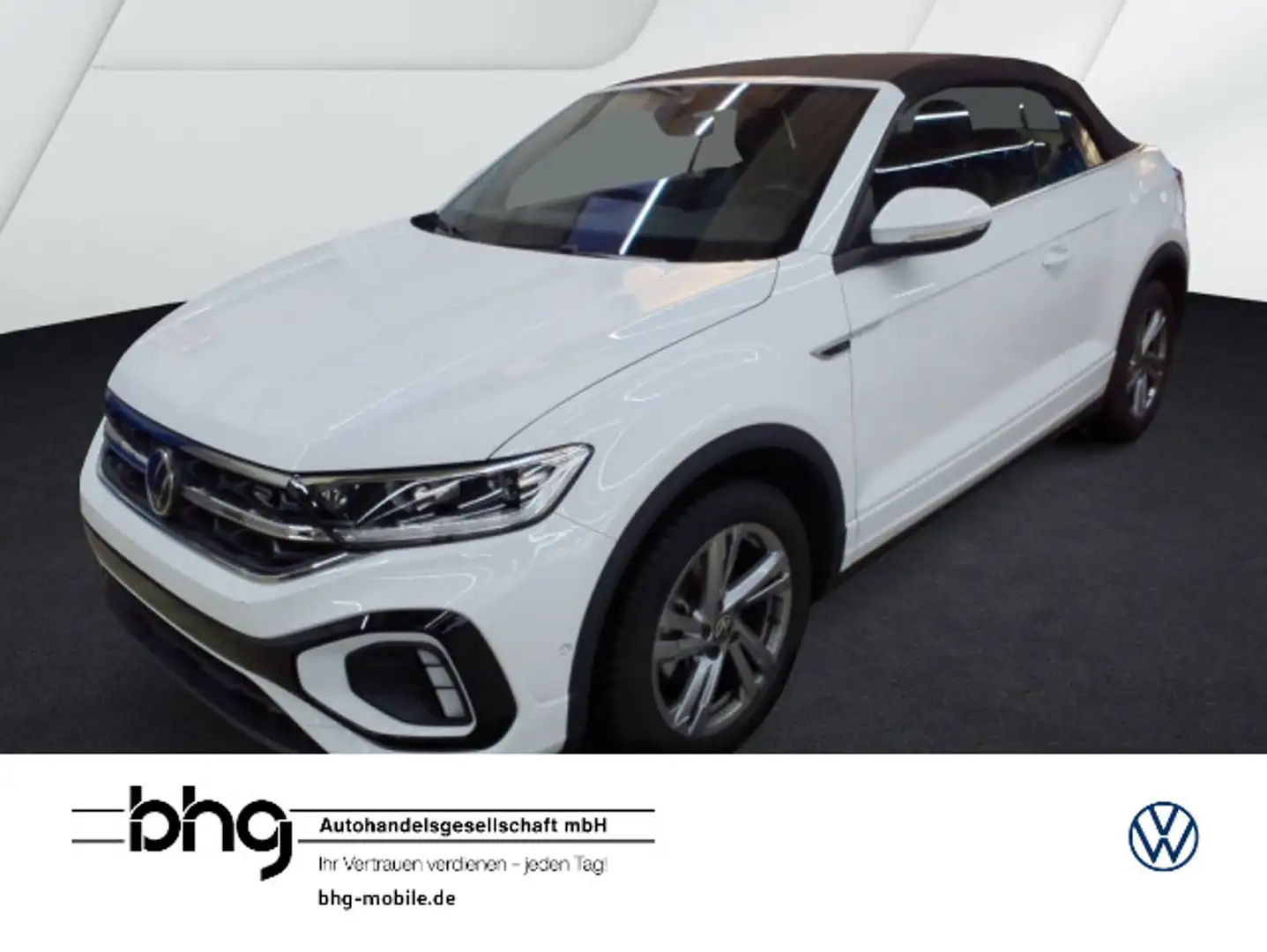 Volkswagen T-Roc R-Line 1,5 TSI  DSG Weiß - 1
