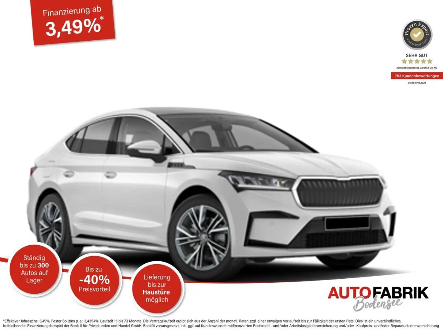 Skoda Enyaq Coupe iV 80 Panorama*Navi*SHZ*Alcantara*20"*ACC*Ke Bianco - 1