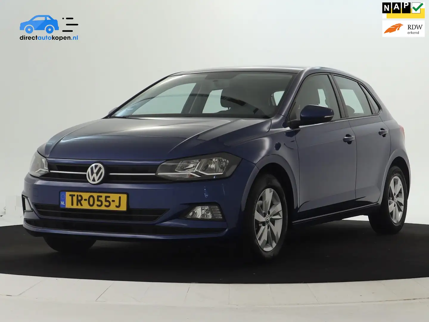 Volkswagen Polo 1.0 TSI Beats NAVI | CarPlay | 1ste eigenaar Blau - 1