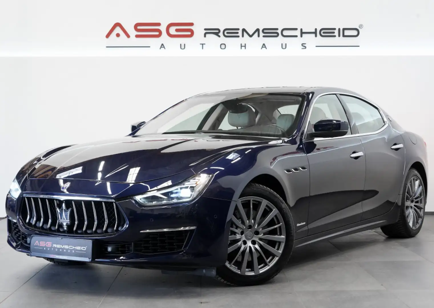 Maserati Ghibli Granlusso *2.HD *19 *Kam *Memory *ACC Modrá - 1