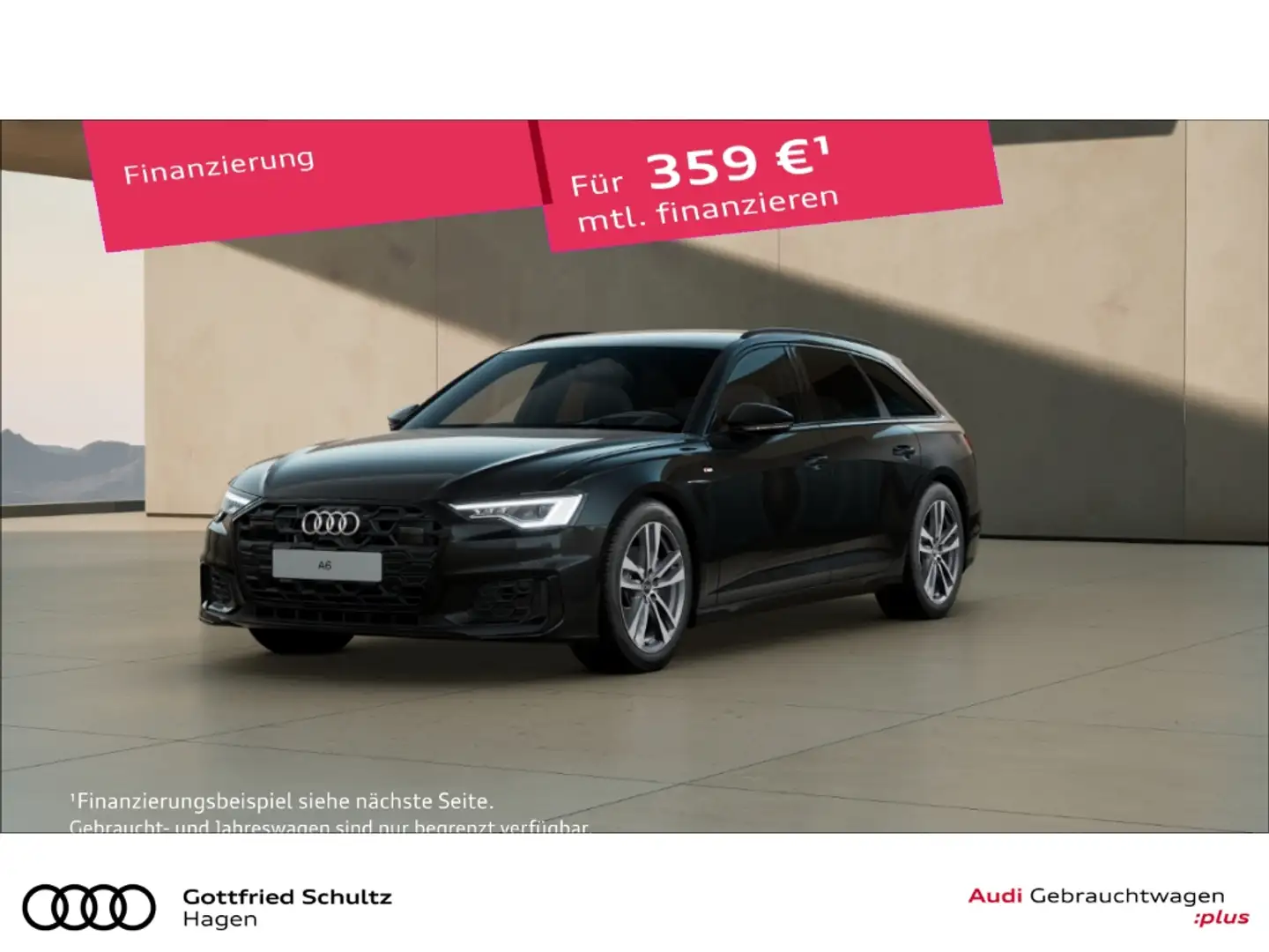 Audi A6 Avant 40 TDI S-tronic MATRIX NAV HUD ACC S line Schwarz - 1