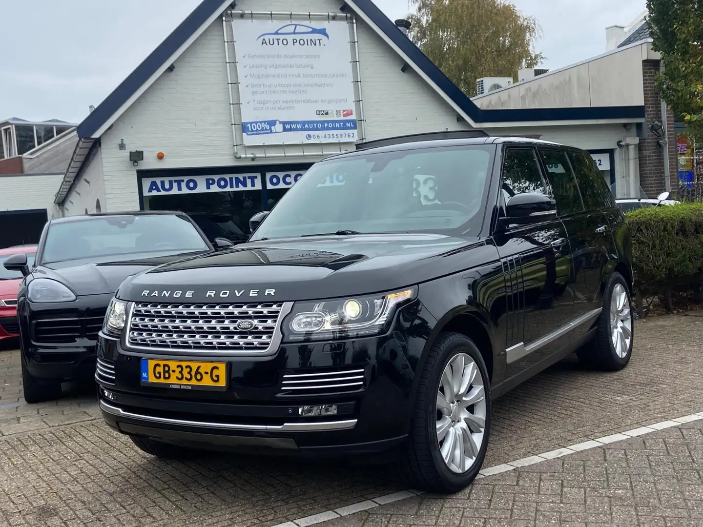 Land Rover Range Rover 3.0 TDV6 117785KM 1EIGENAAR/AUTOBIOGRAPHY Zwart - 1