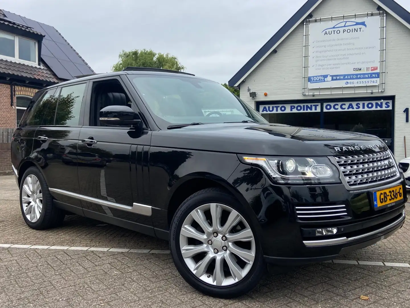 Land Rover Range Rover 3.0 TDV6 117785KM 1EIGENAAR/AUTOBIOGRAPHY Zwart - 2