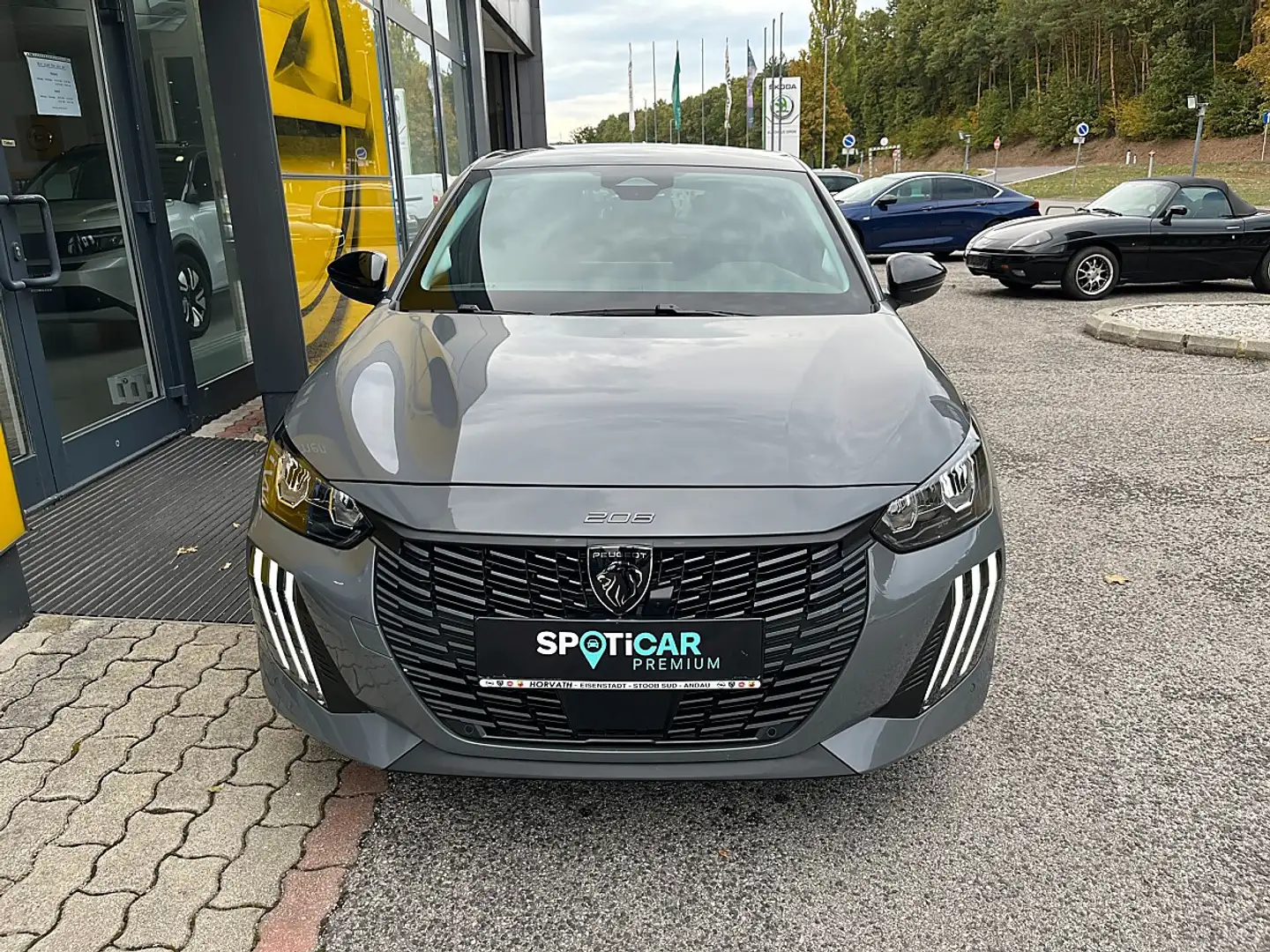 Peugeot 208 Hybrid 110 e-DCS6 Allure!TOP ANGEBOT! Grau - 2