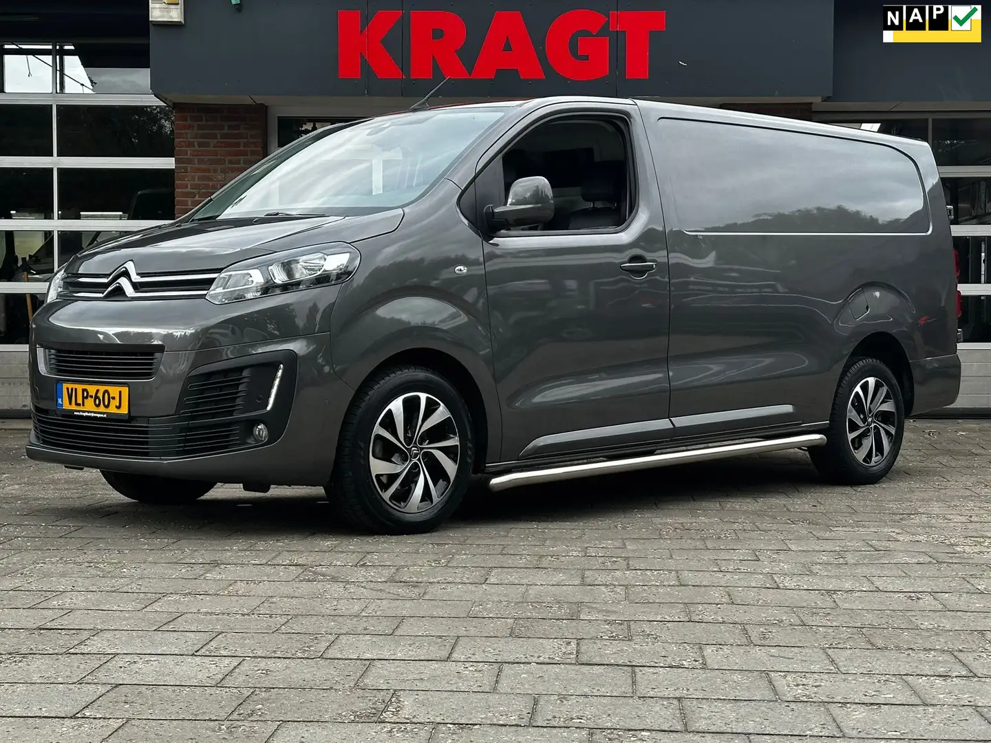Citroen Jumpy 2.0 BlueHDI 122PK XL Driver|NAP|1e EIG|AUTOMAAT|ai Grijs - 1