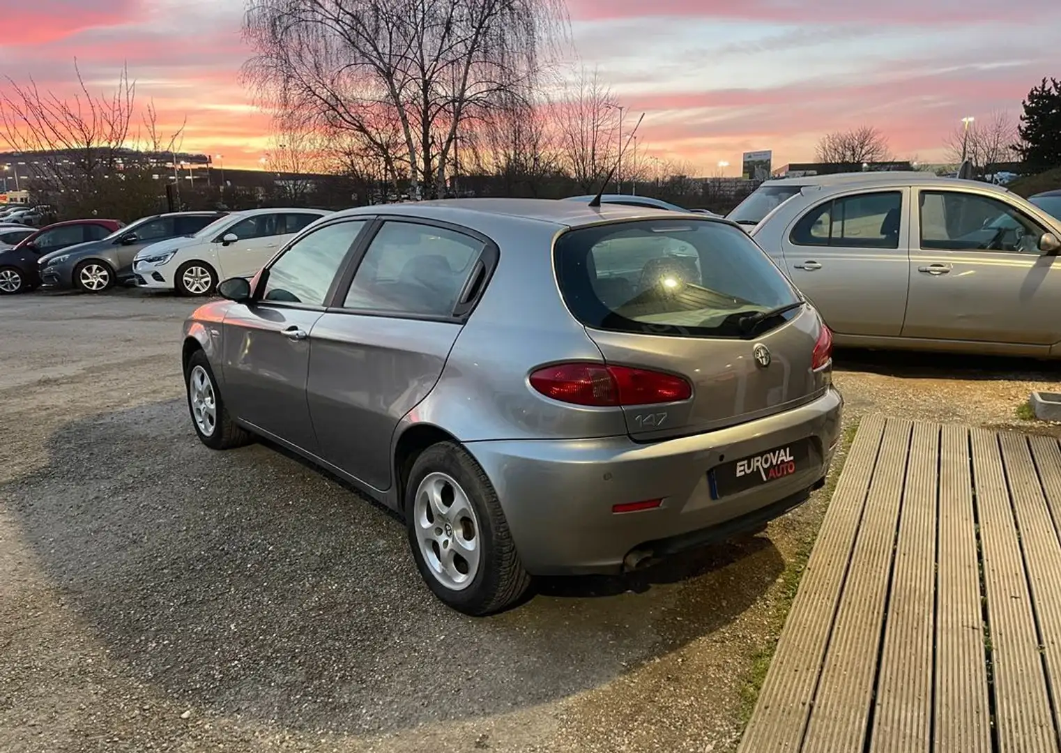 Alfa Romeo 147 1.6 ts 120ch sportiva 5p Gris - 2