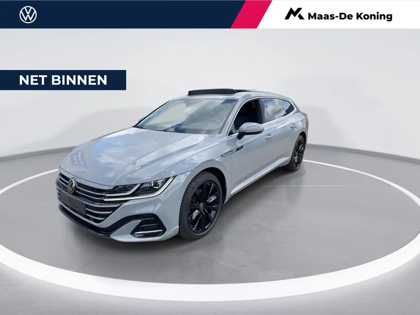 Volkswagen Arteon Shooting Brake 1.4TSIeHybrid 160kW/218PK R-Line DS Grijs - 1