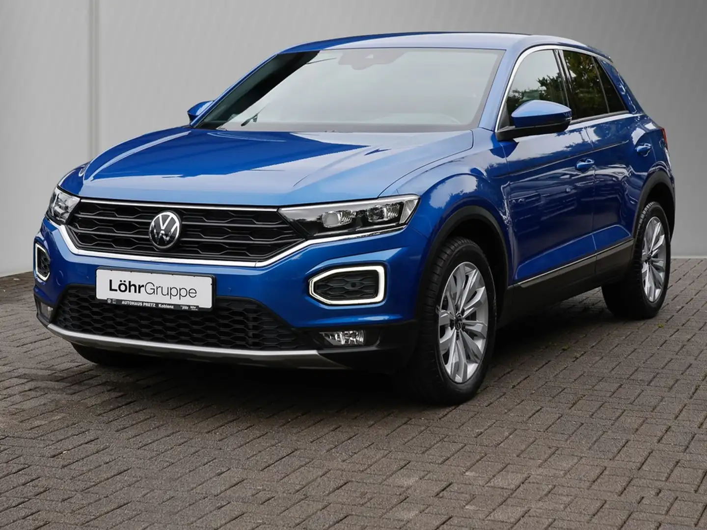 Volkswagen T-Roc 1.5 TSI DSG Sport LED-Sch., Navi., Tel., ACC, S... Bleu - 2