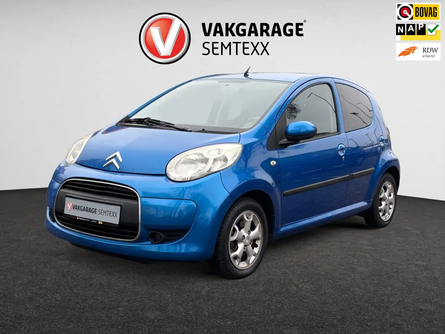 Citroen C1 1.0-12V Exclusive | Org. NL | Apk 13-01-2027 | Air Blau - 1