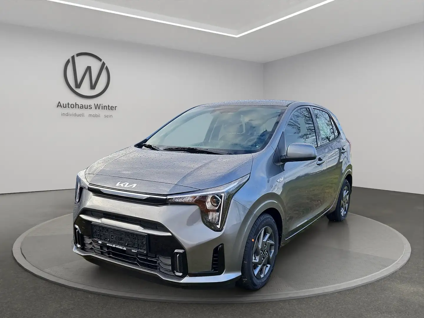 Kia Picanto 1,0 Vision Navi Kamera Sitzhzg Klima Alu Grau - 2