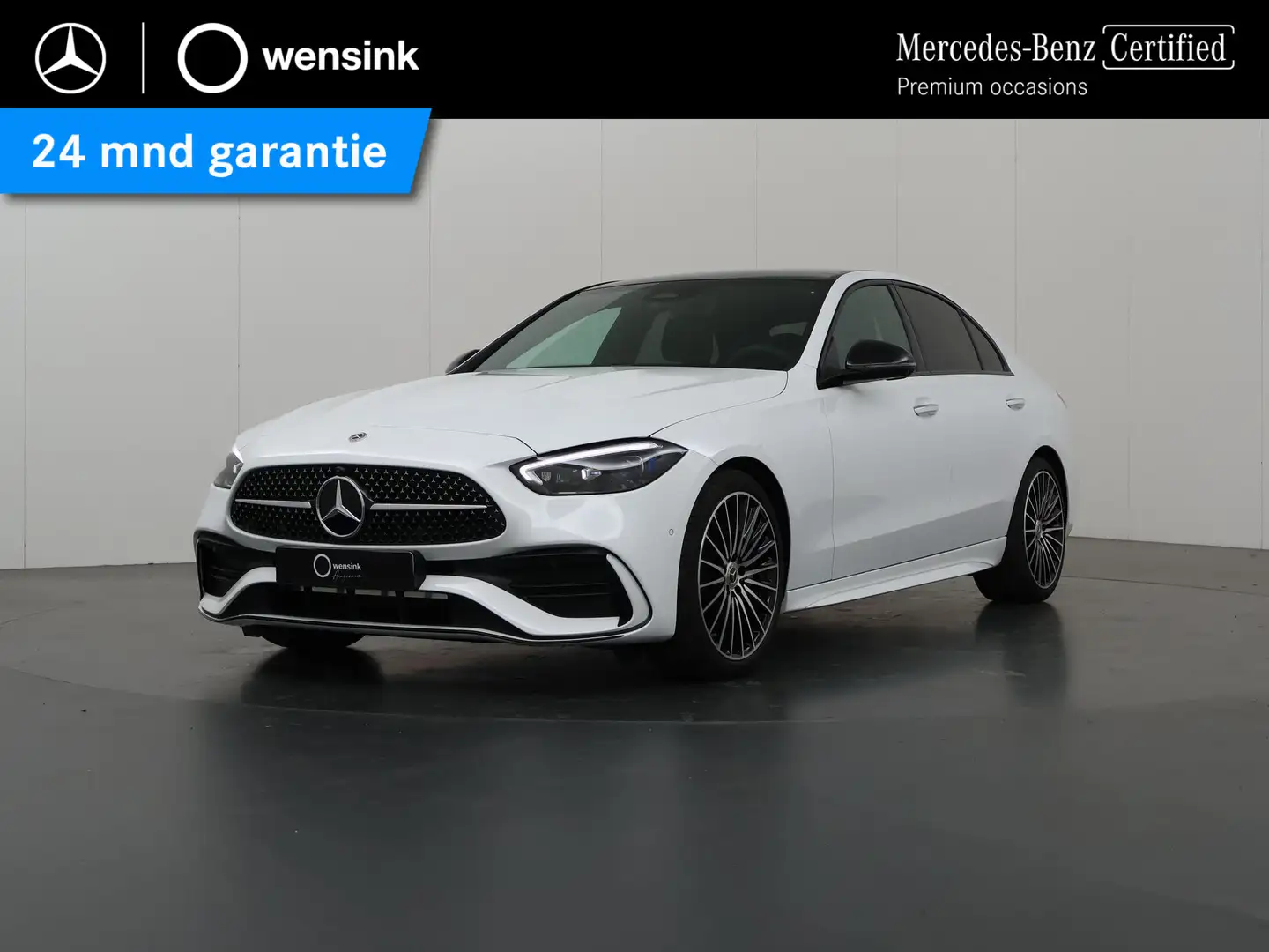 Mercedes-Benz C 180 Star Edition AMG LINE | Night pakket | Panorama sc Bianco - 1
