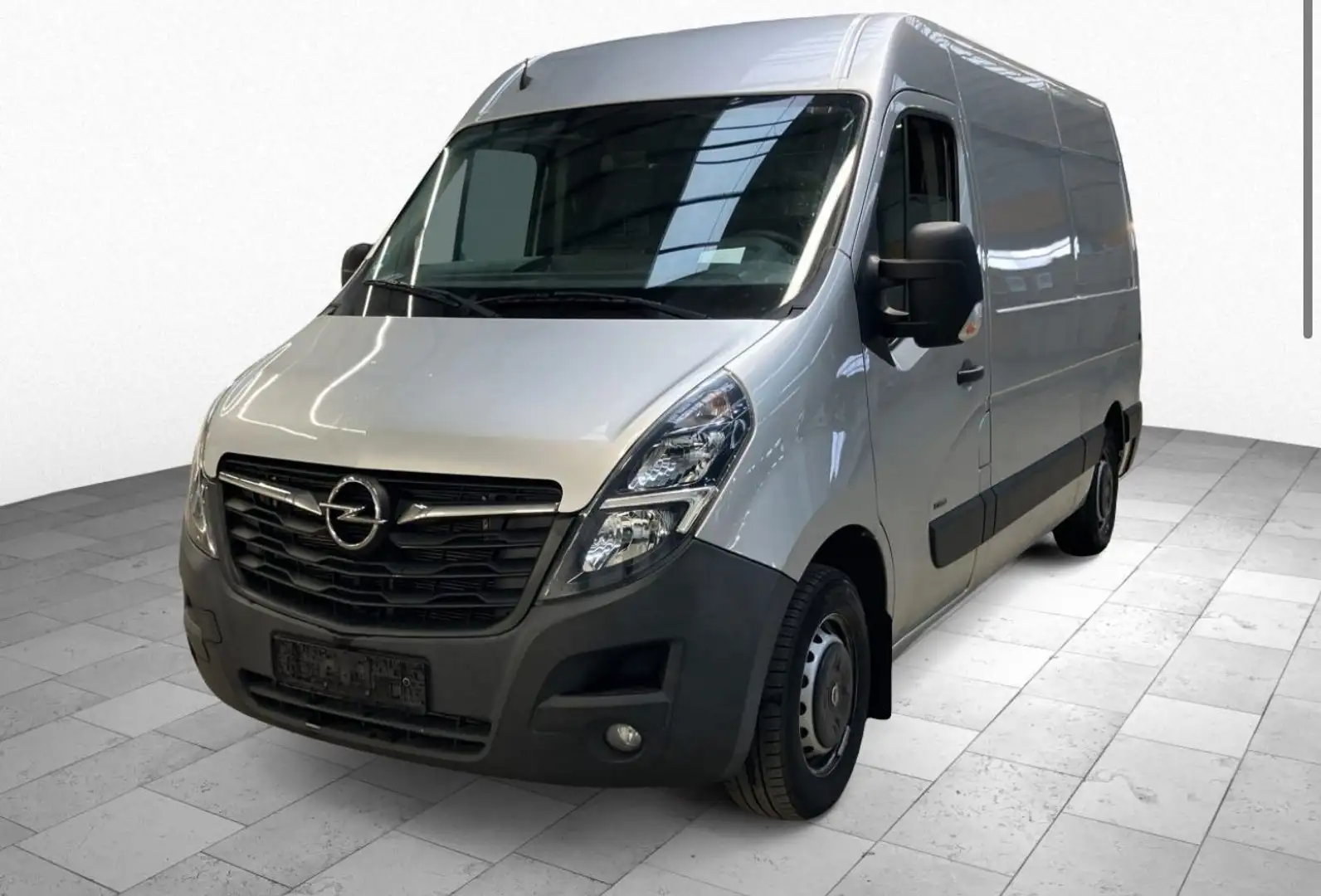 Opel Movano B 2.3 CDTI L2H2 KLIMA BOTT-SCHRANK 1HAND Silber - 1
