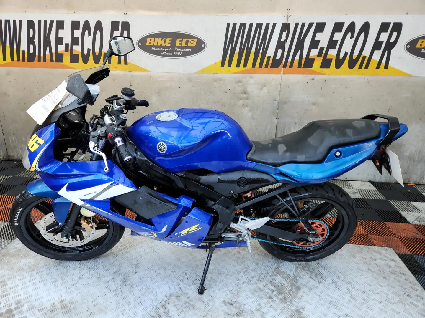 Yamaha TZR 50 Blauw - 2