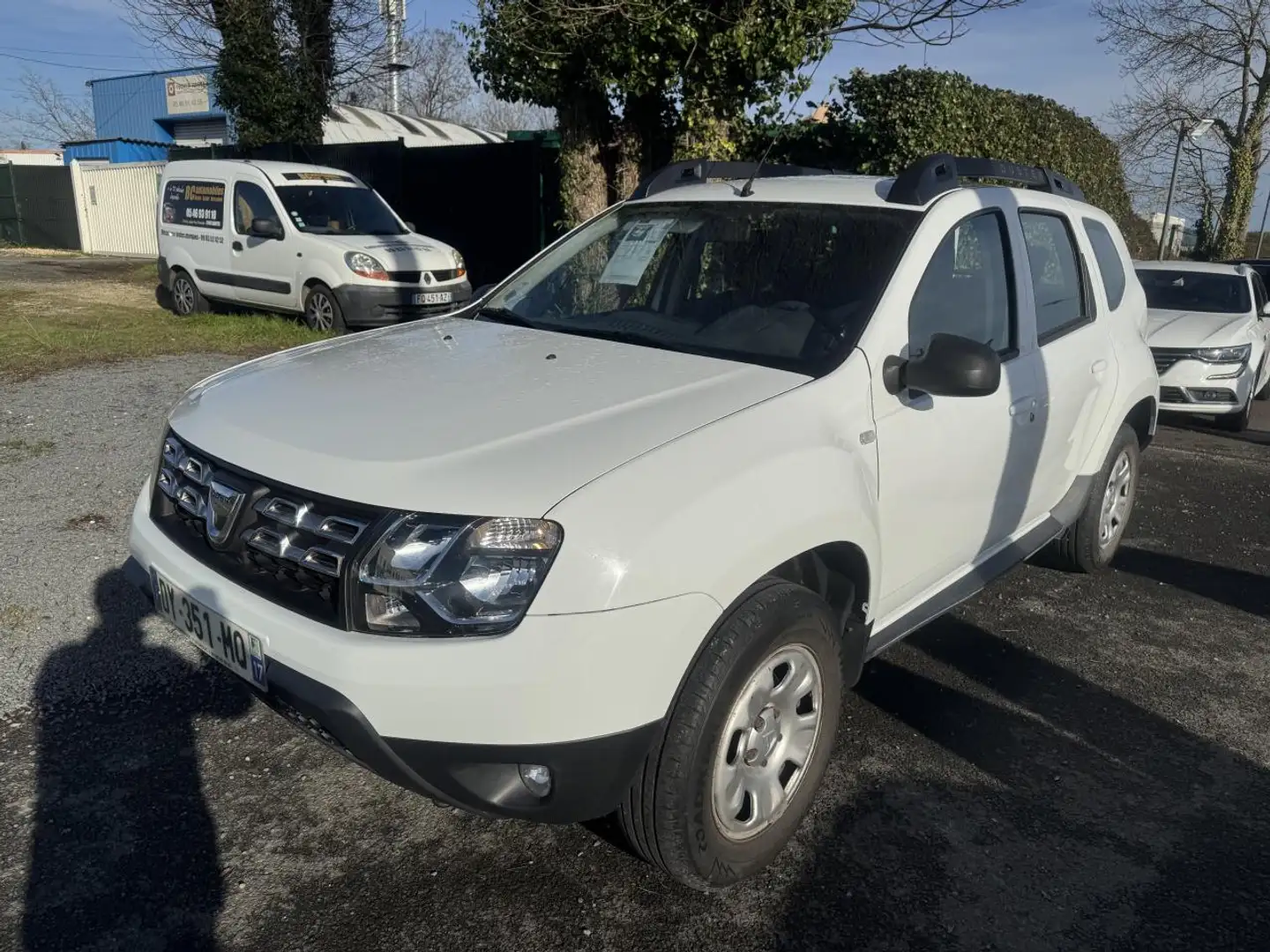 Dacia Duster Duster 1.5 dCi FAP - 110  Lauréate PHASE 2 Blanc - 1