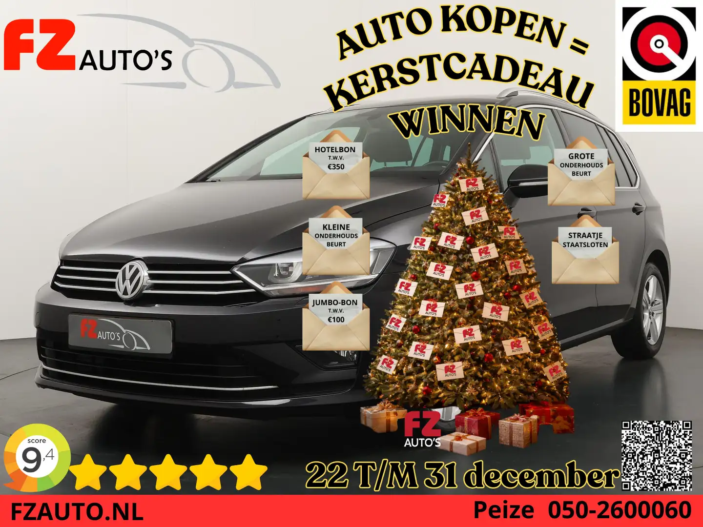 Volkswagen Golf Sportsvan 1.2 TSI Highline - Navigatie - Xenon - Climate Con Noir - 1