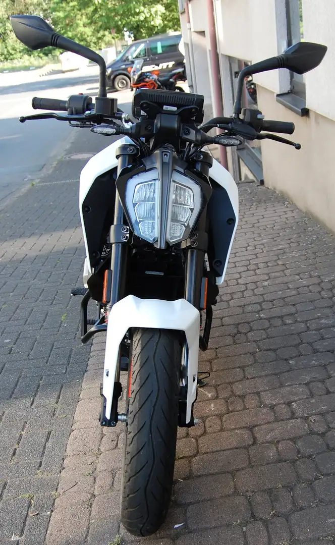 KTM 125 Duke Nur 30 km gelaufen | -4,5 cm Tieferlegung Blanc - 2
