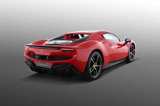 Ferrari 296 view 3