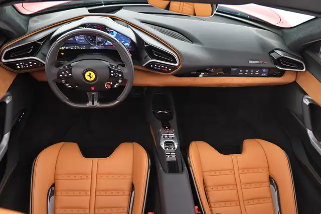 Ferrari 296 view 5