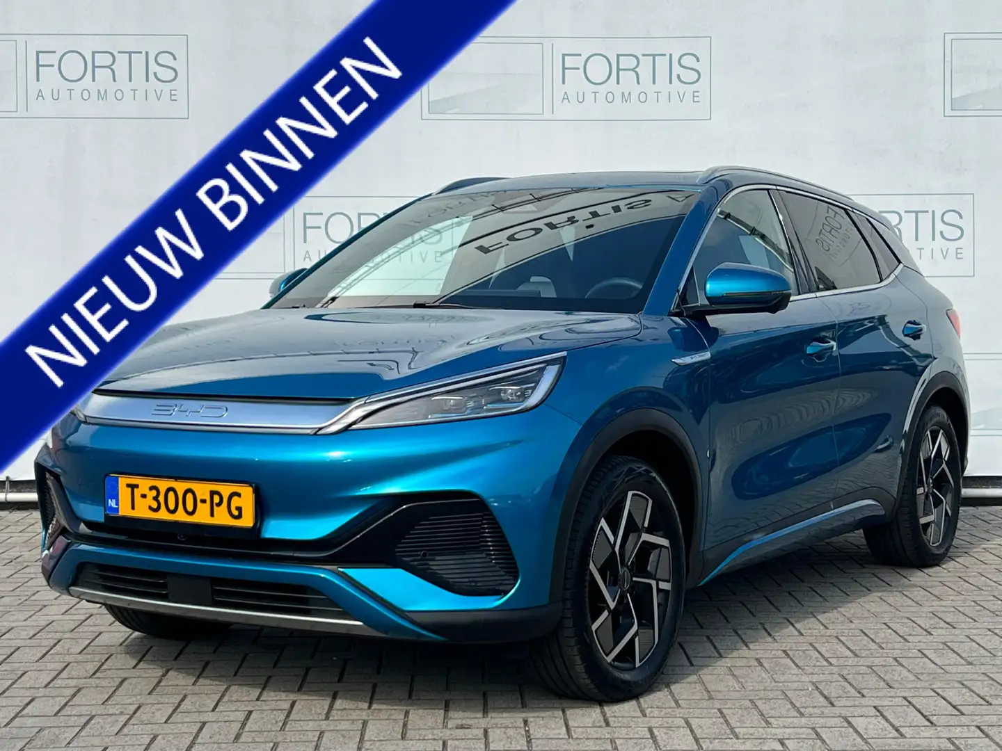 BYD Atto 3 Comfort 60 kWh NL-AUTO | SOH BEKEND | LEDER | PANO Blauw - 1