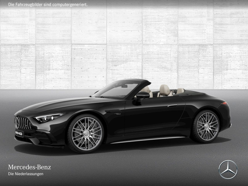 Mercedes-Benz SL 43 AMG Cab. Fahrass WideScreen Burmester Distr+ — photo 3