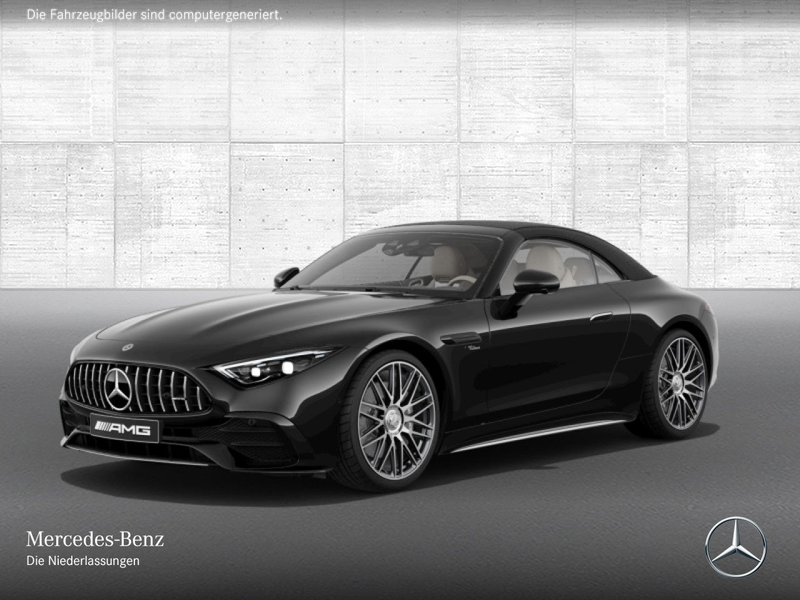 Mercedes-Benz SL 43 AMG Cab. Fahrass WideScreen Burmester Distr+ — photo 14