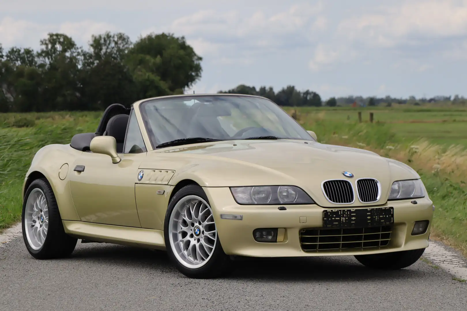 BMW Z3 3.0i Roadster - Pistaziengrün Metallic, Low Mileag Gelb - 1