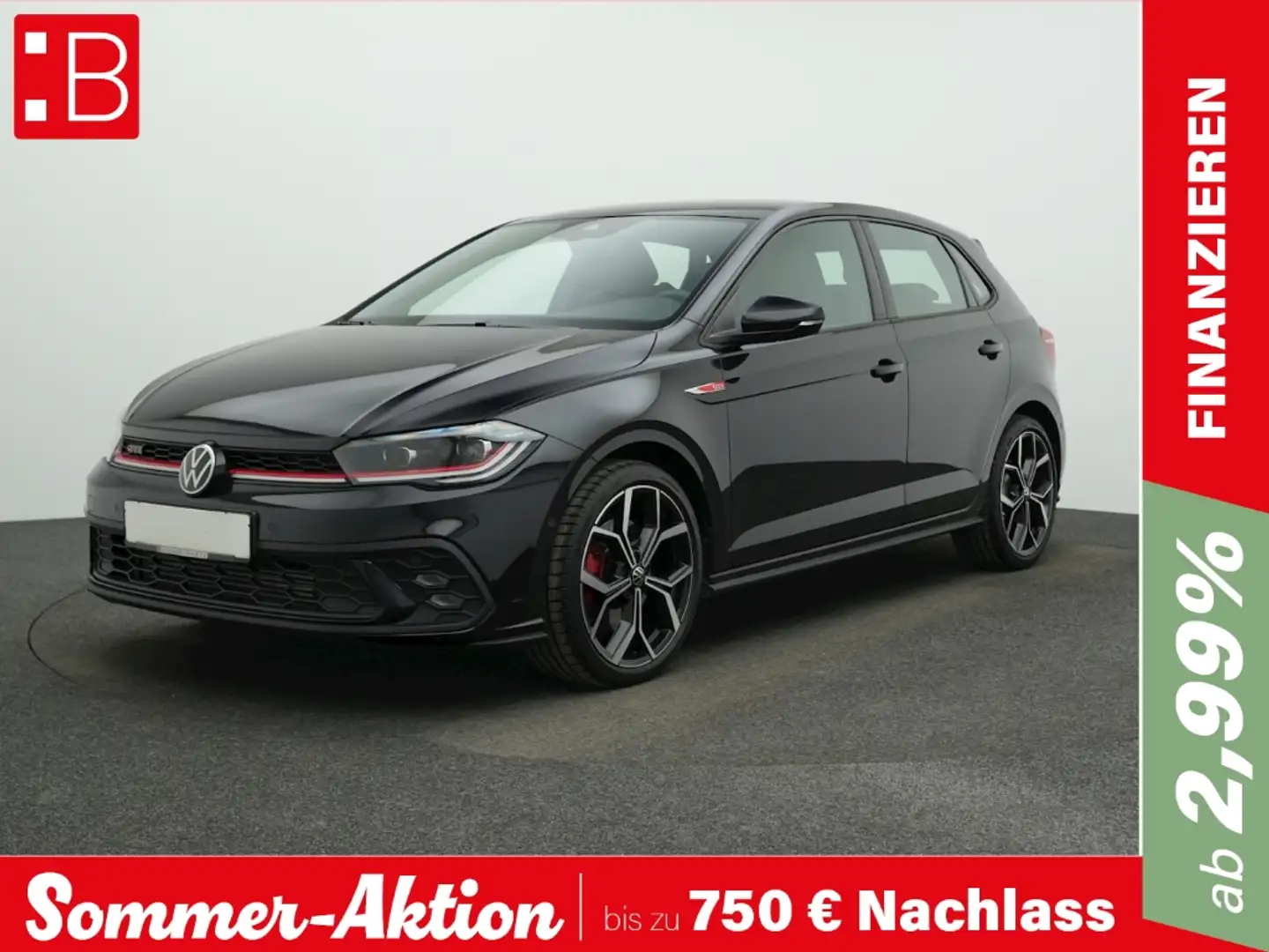 Volkswagen Polo GTI 2.0 TSI DSG MATRIX-LED NAVI ACC SIDEASSIS SHZ Fekete - 1