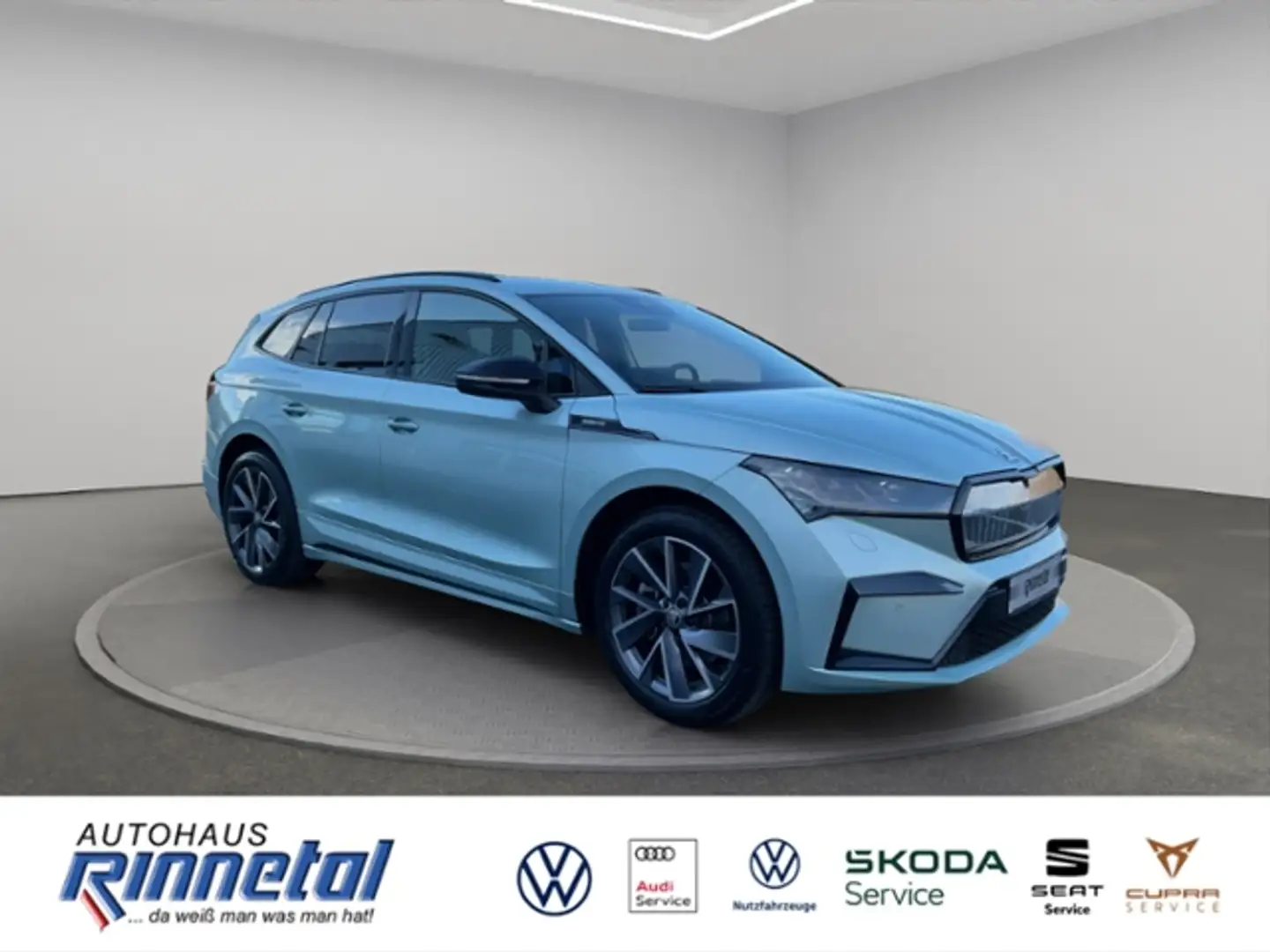 Skoda Enyaq 80 Sportline AHK+KAMERA+ACC+PANO+WÄRMEP+DCC+MEMOR Silber - 2