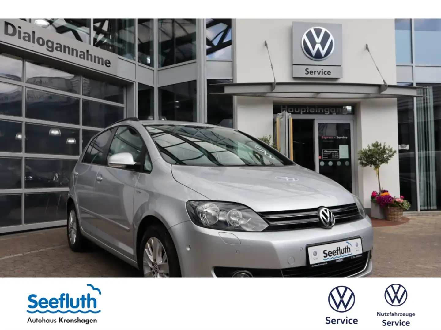 Volkswagen Golf Plus 1.2 TSI AHK,RFK,GJR,SH Life Silber - 1