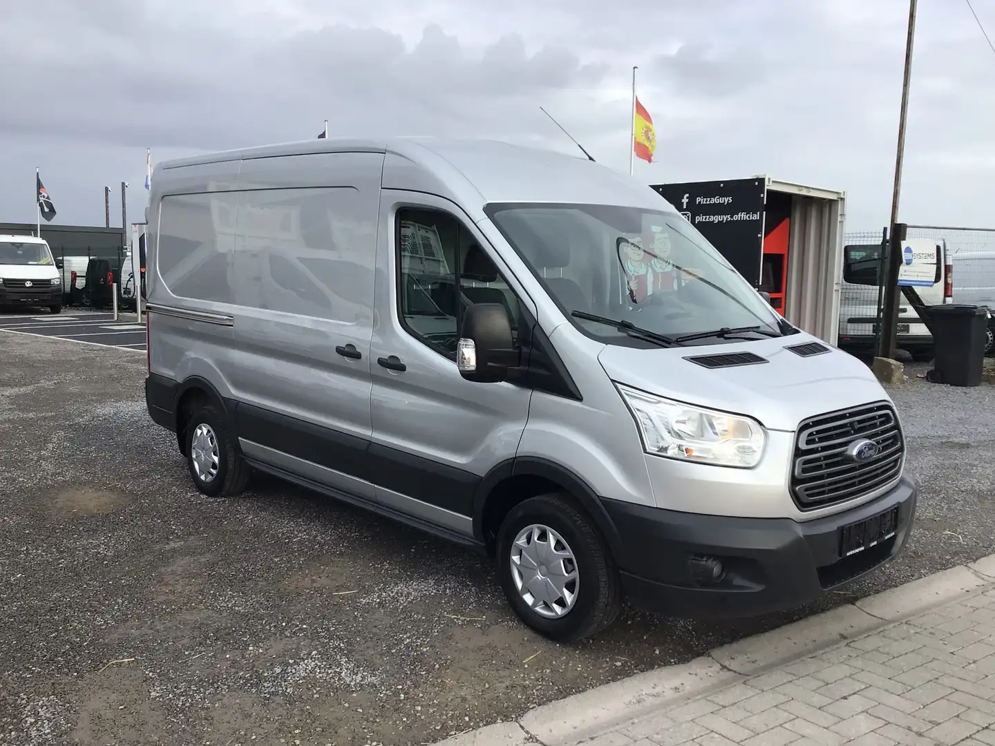Ford Transit l2h2 2Odci 130pk 2019 67000km 16950e ex Argent - 1