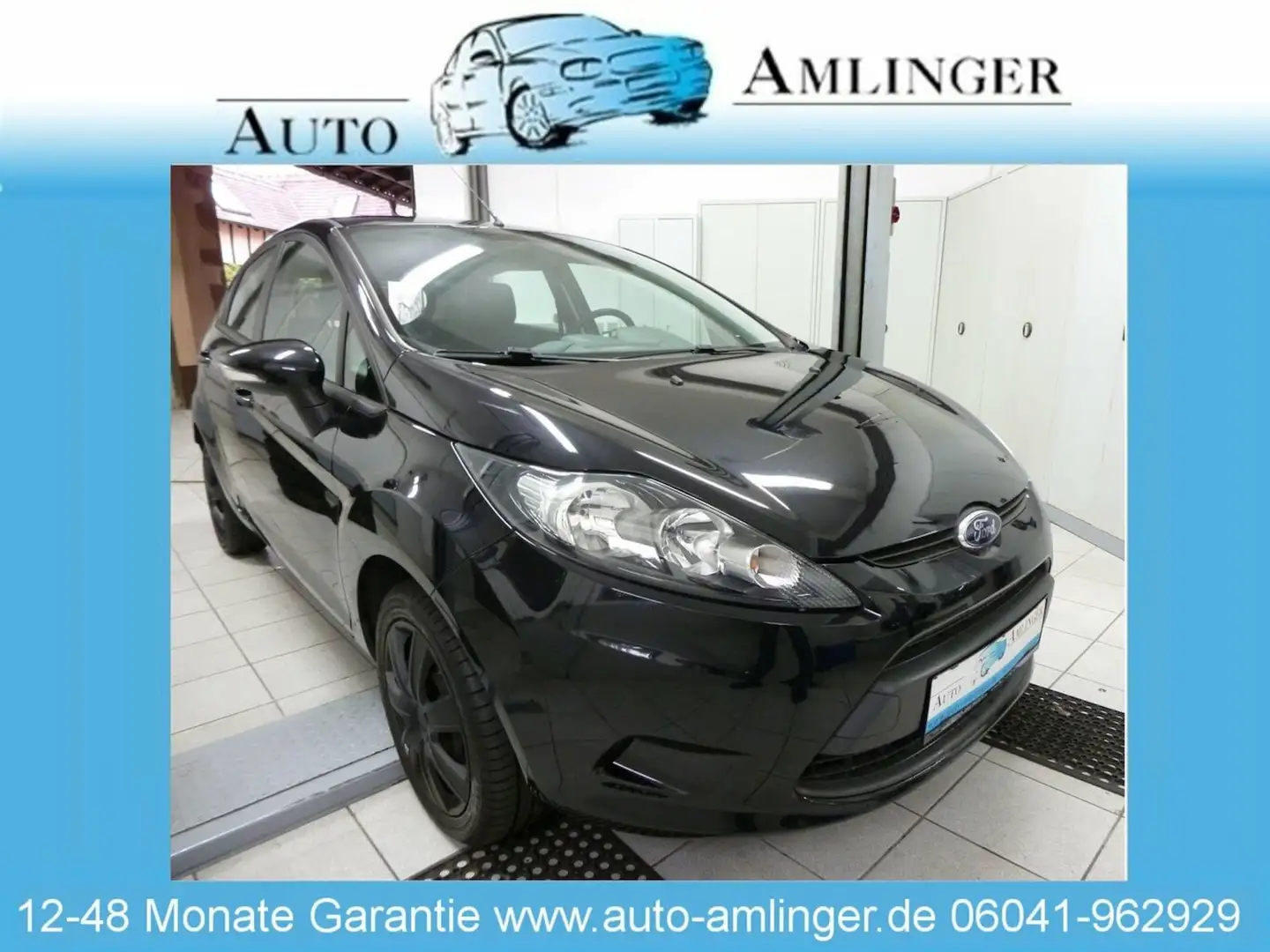 Ford Fiesta Trend 1. Hand Scheckheft 24 Mo.Gar.TOP Schwarz - 1