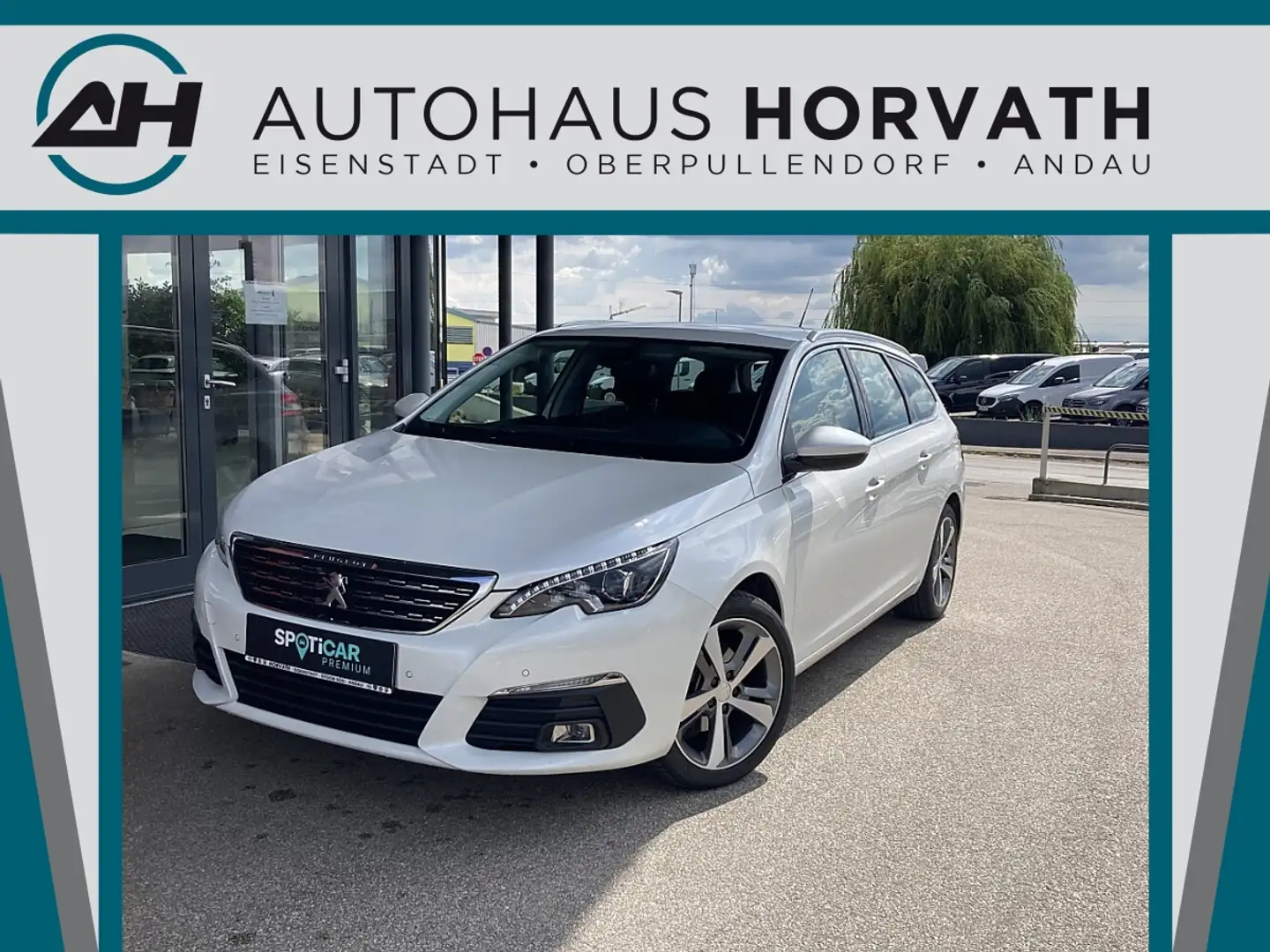 Peugeot 308 SW 1,5 BlueHDI 130 Active S&S EAT8 Aut. Weiß - 1