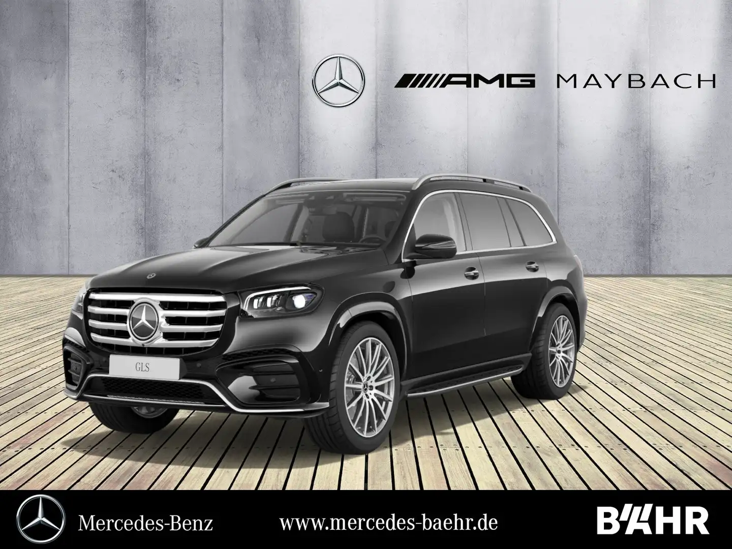 Mercedes-Benz GLS 450 GLS 450 d 4M AMG/AHK/Pano/Airmatic/Burmester/22" Schwarz - 1